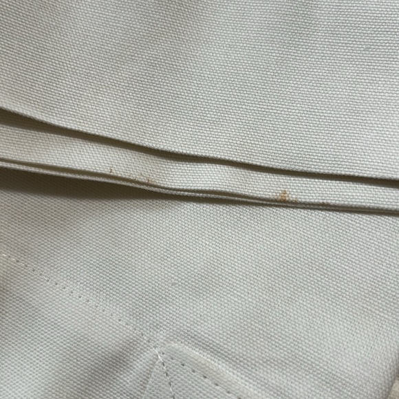 Pottery Barn Kids Tab Top Ivory Cotton Curtains - Picture 5 of 5